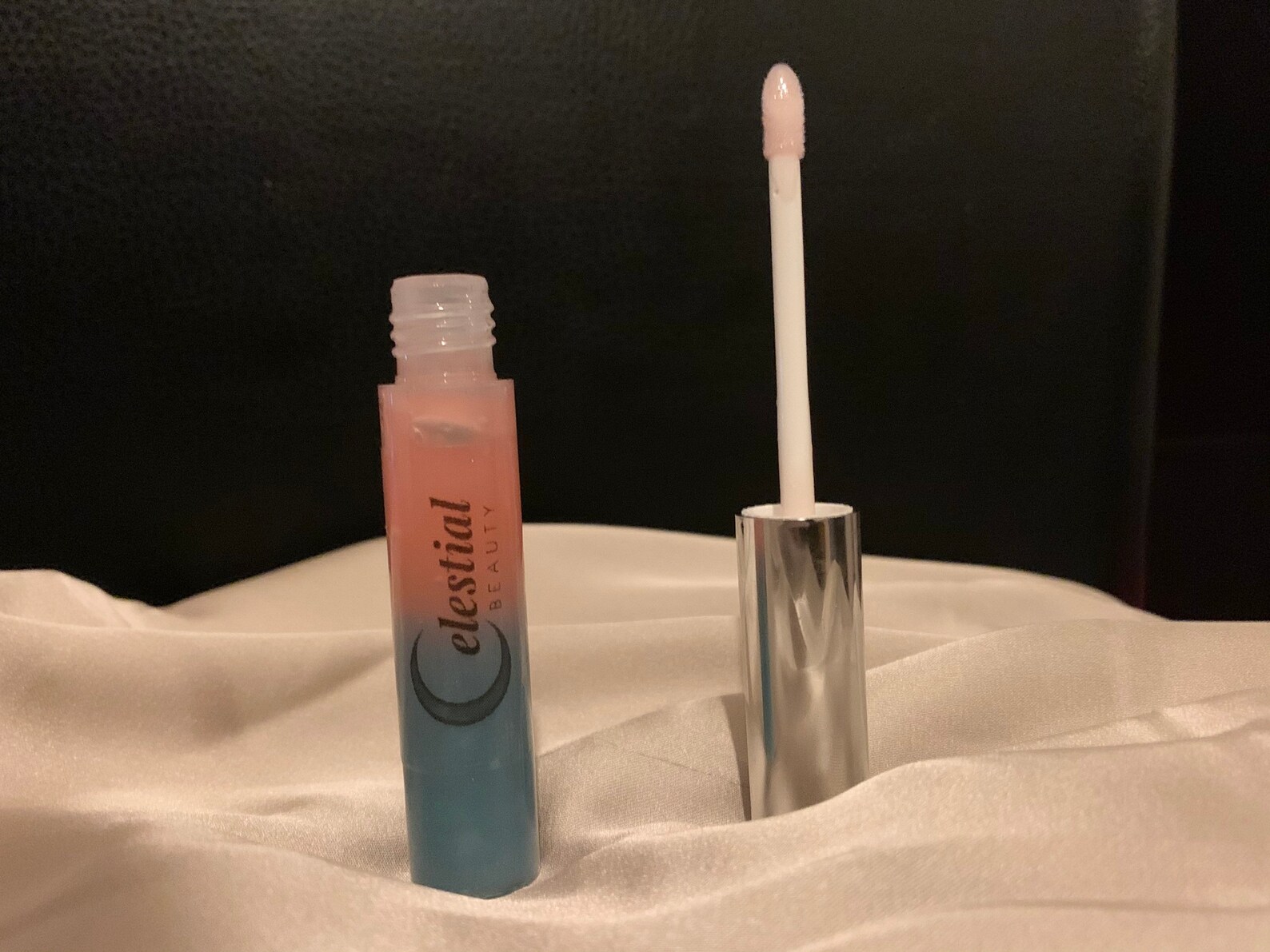 Cotton candy swirl lip gloss Etsy