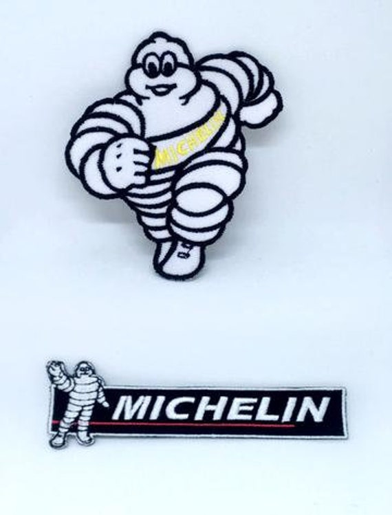 Michelin Reifen Logo Jacke Eisen Auf Nahen Auf Gestickten Etsy