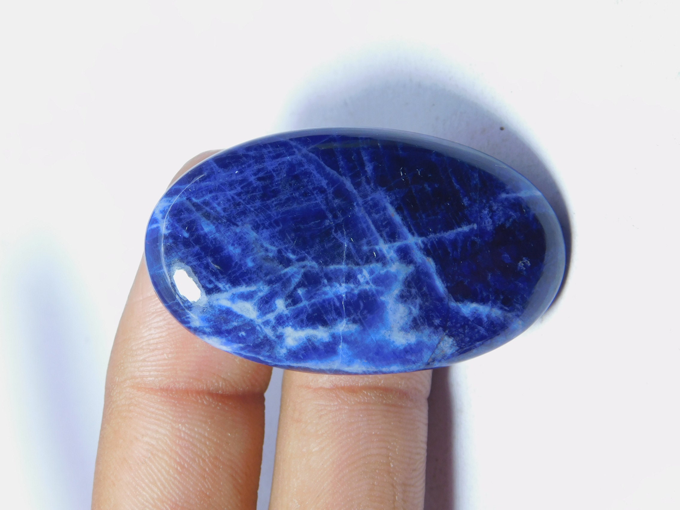 100 Natural Blue Sodalite Loose Gemstone Amazing Excellent Etsy