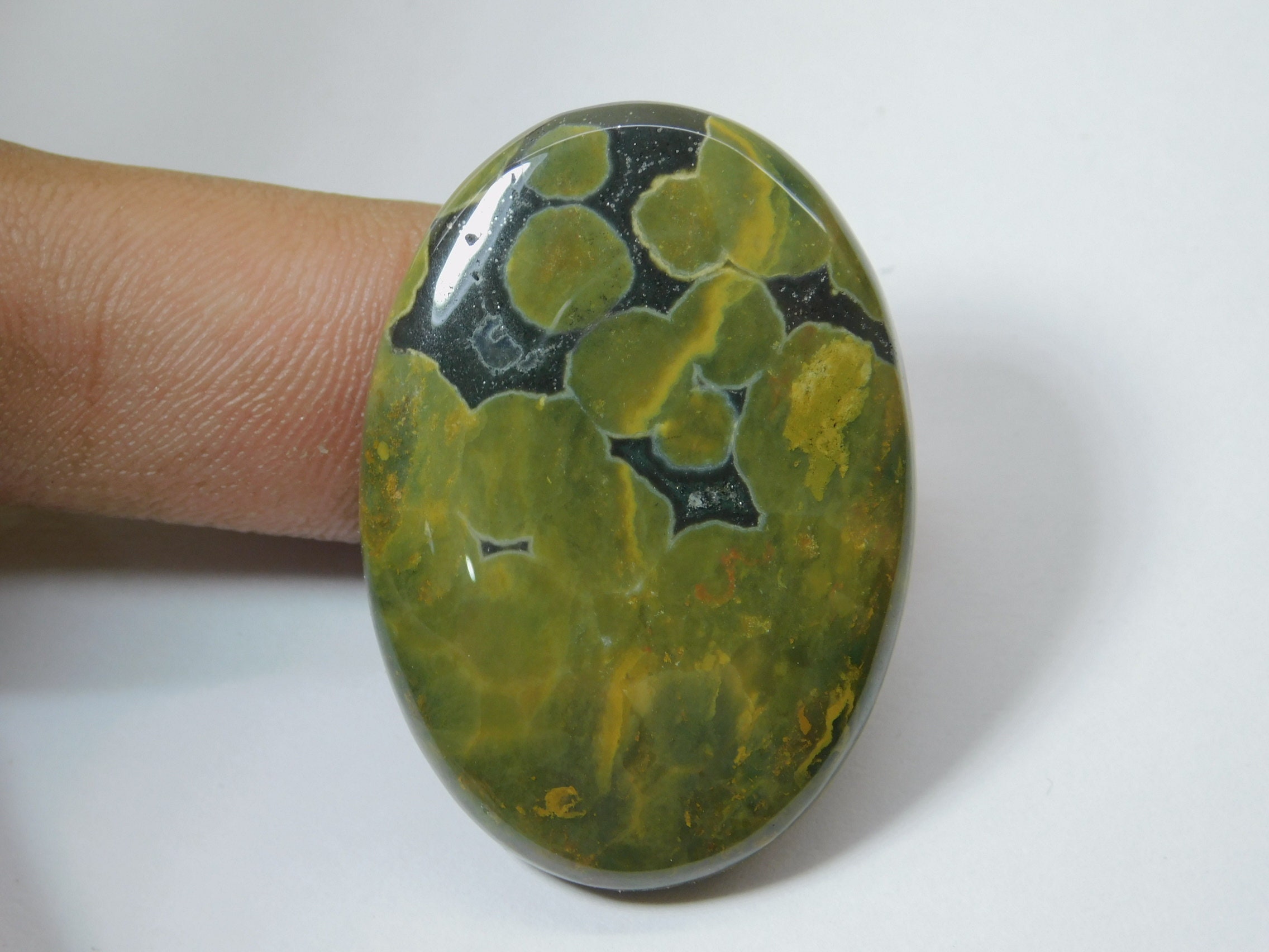 Top Quality Natural Ocean Jasper Gemstone Amazing Hand Polish Etsy