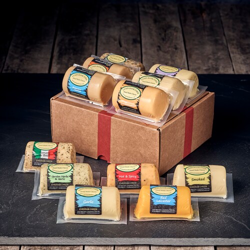 Cheese Lovers Gift Box 12 Cheeses Etsy UK