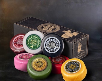 Cheese 7 x Truckle Gift Box | Bestselling Cheddars | Cheese Gifts