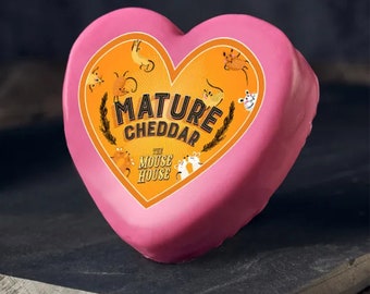 Mouse House Cheddar Heart (200g)