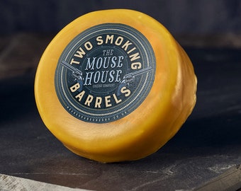 Two Smoking Barrels Cheddar Truckle (200g)