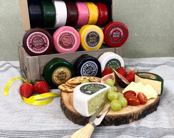 Cheese 7 x  Truckle Cheese Gift Box | Best Dates | Cheese Gifts