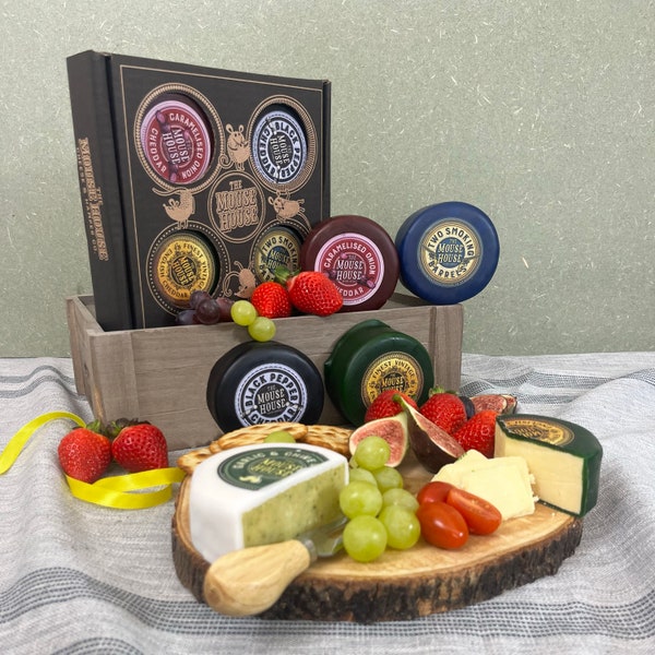 Four Truckle Cheese Gift Box