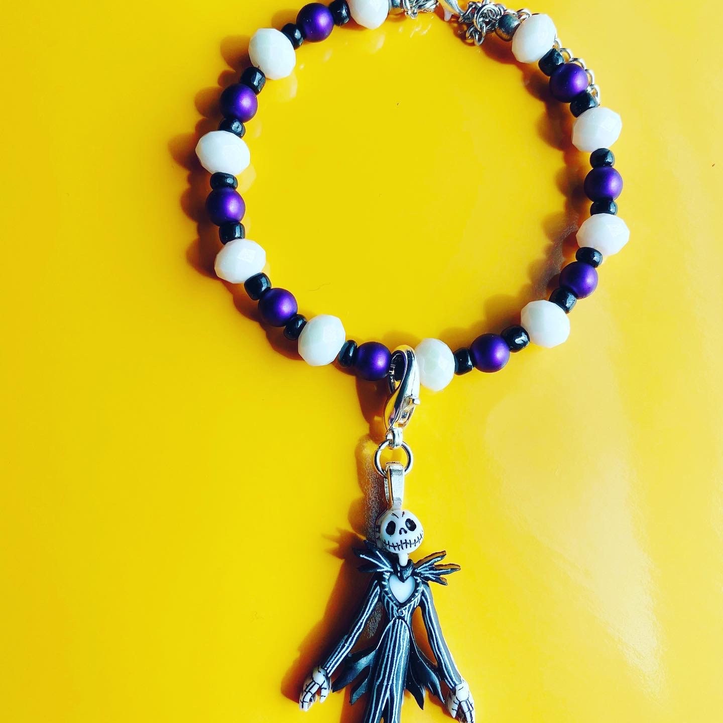 Pumpkin King Bracelet Row Counter - Jack
