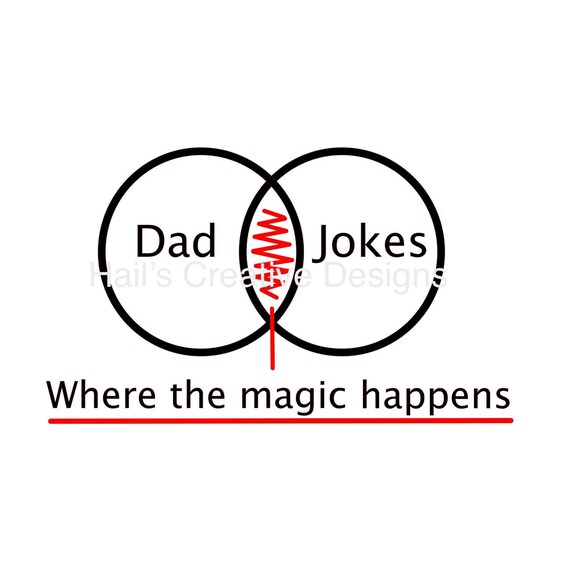 Dadjokes Where The Magic Happens Etsy
