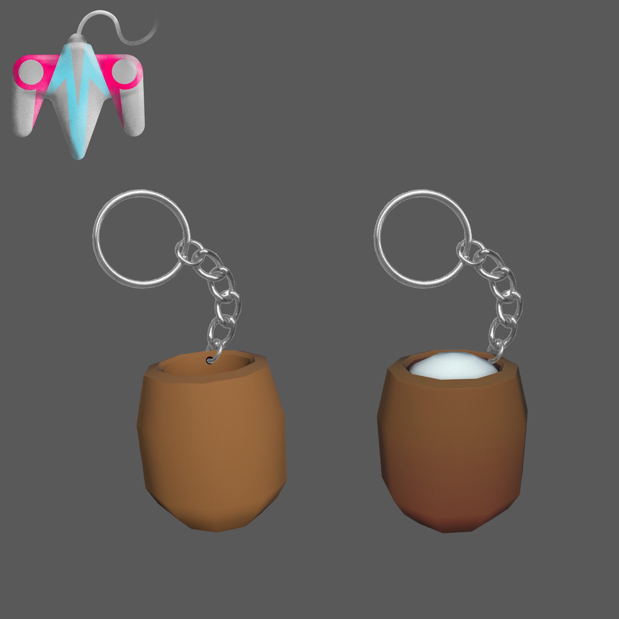 OSRS Pot Necklace/ Keychain / Earrings / Statue Decor Etsy