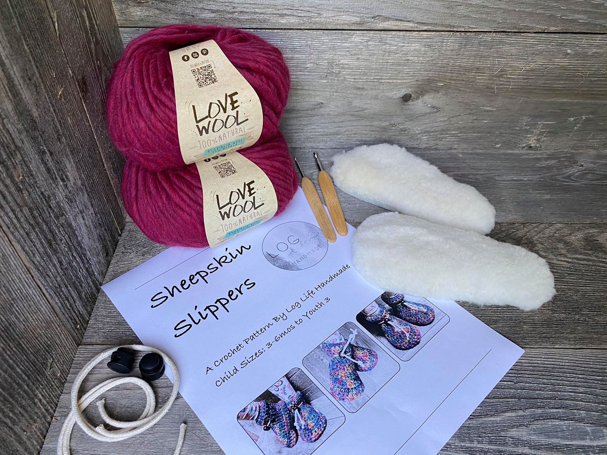 Love sheepskin store slippers