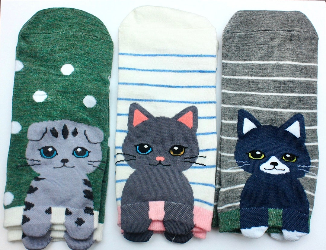 Artsy Cat Kids Neck Socks main image 1