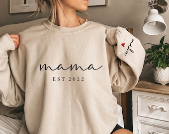 Mothers Day Gift, Gifts For Mom, Mom Gift, New Mom Gift, Mama Sweatshirt, Mom Shirt