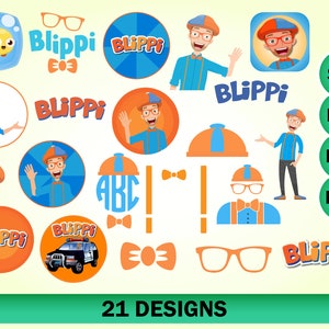 Blippi Svg Etsy