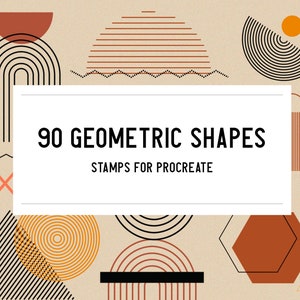 geometric shapes procreate