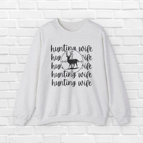I Survived Hunting Season Crewneck Sweater main image 1