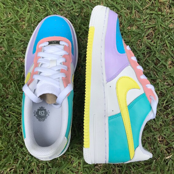custom air force ones pastel
