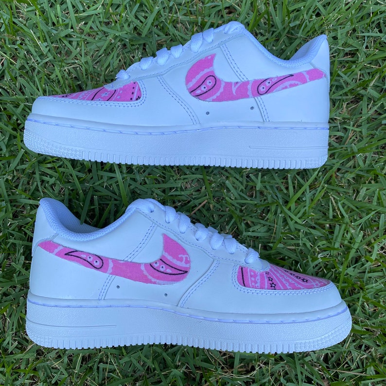 custom bandana air force ones