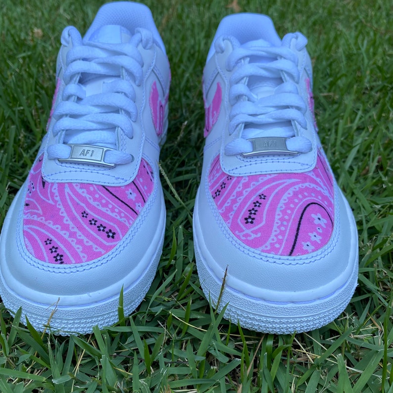 custom bandana air force ones