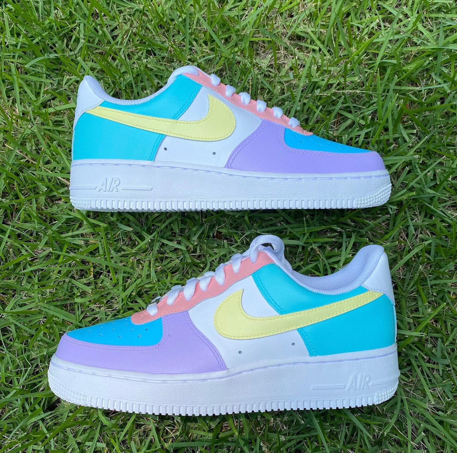 pastel air force ones
