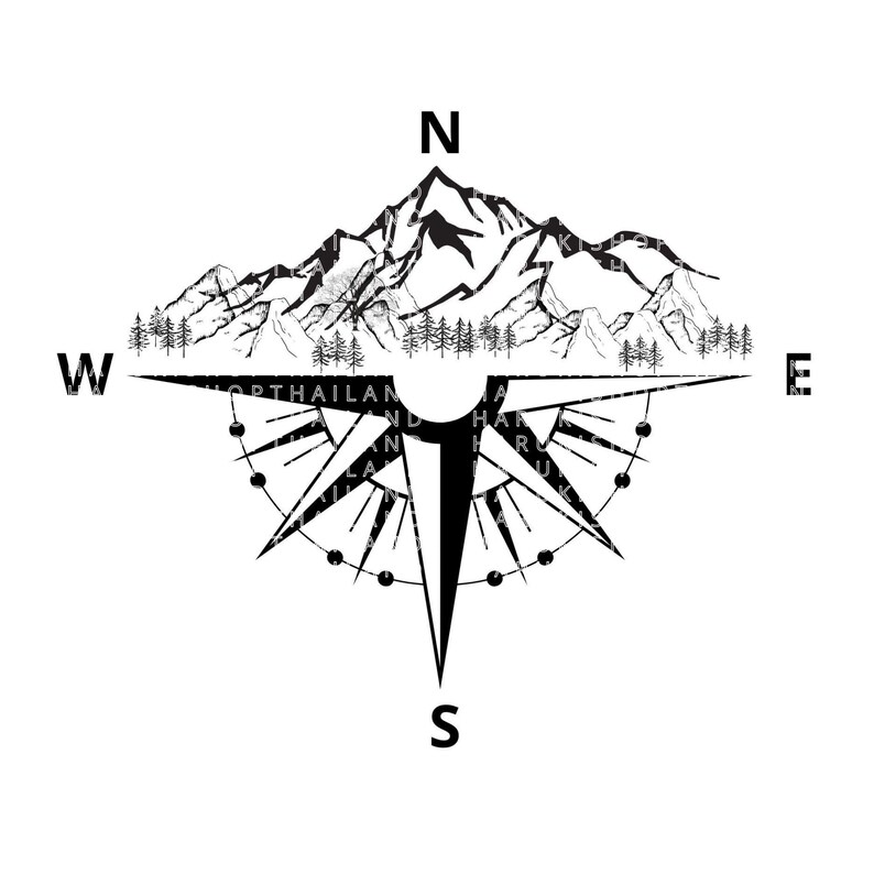 Free Free 324 Mountain Compass Svg SVG PNG EPS DXF File