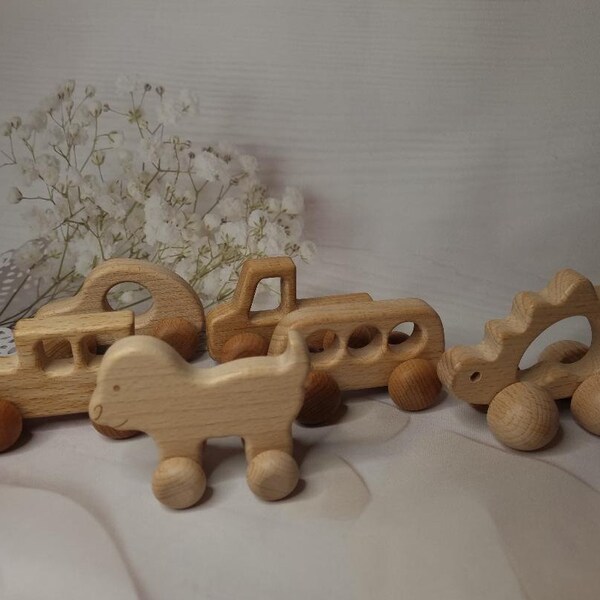 Wooden Toy Truck Etsy UK