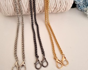 Chain for crossbody| Bag Replacement Chain Metal | Metal Shoulder Handbag Strap| Purse Chain