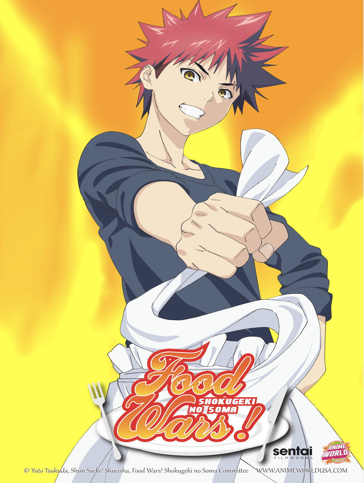 Food Wars! / Shokugeki no Souma Season 1-5 Complete Anime DVD (English Dub)