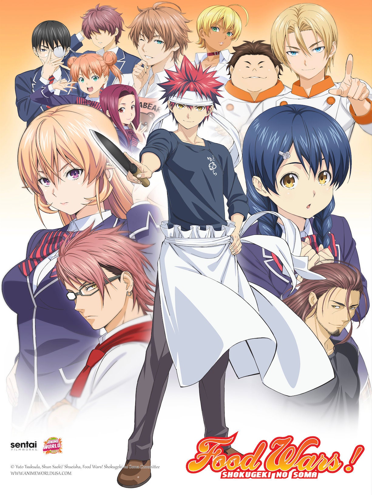 Shokugeki No Soma Posters Online - Shop Unique Metal Prints, Pictures,  Paintings