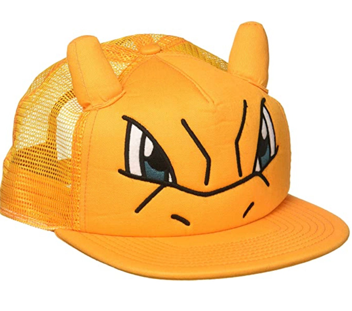 Pokemon Charizard Big Face Snapback Hat 