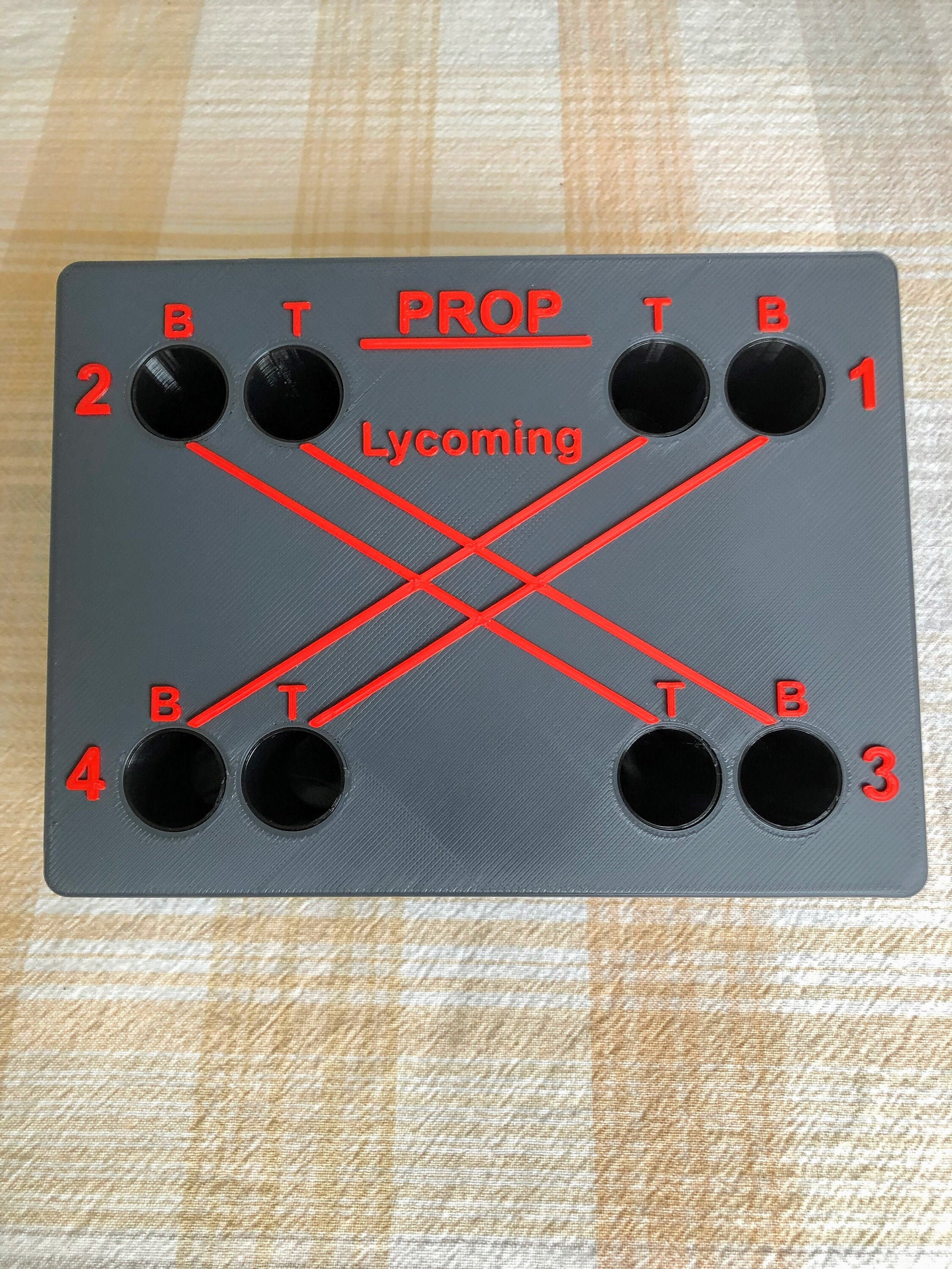 Aviation Spark Plug Holder and Rotation Guide Continental Etsy