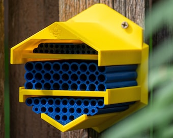 A "Better" Bee Hotel | Removable Nesting Tubes | Easy to Clean Bee Hotel | A “Better” Bee House