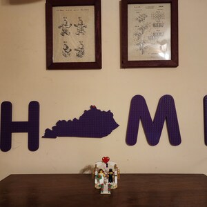 Custom Large Brick States / Home / Love / Decor / Educational