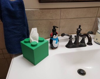 Jumbo Brick Tissue Box Cover Toilet Paper Covers
