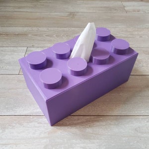 Custom Jumbo Brick Tissue Box Cover / Toilet Paper Covers