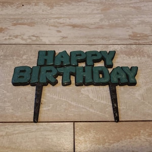 Turtle Power! 3 Sizes, Birthday Cake Topper, Happy Birthday Sign Only