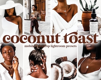 1 DARK SKIN Lightroom Preset for Black & Brown Women | Bloggers and Influencers | Best iPhone Instagram Filter DNG | Mobile + Desktop Preset