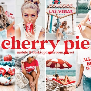 3 VIBRANT Lightroom Presets for Mobile & Desktop | American Girl | Red White Blue | Best Instagram Feed | iPhone Filters DNG