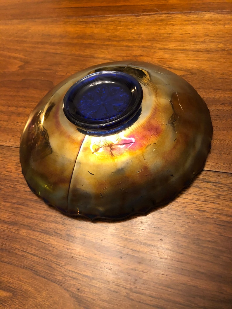 Fenton Carnival Glass Bowl