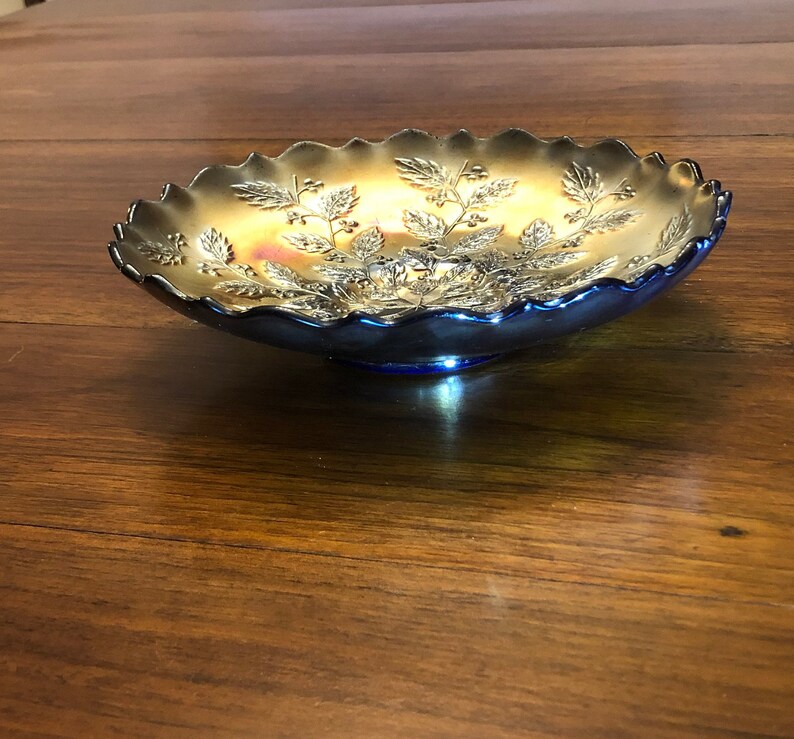 Fenton Carnival Glass Bowl