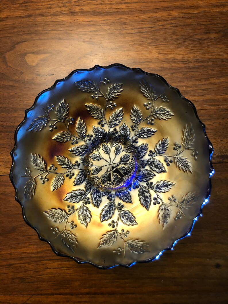 Fenton Carnival Glass Bowl