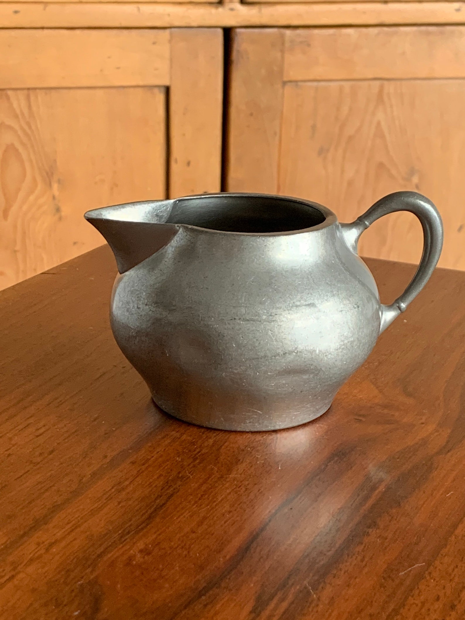 Metawa Holland Real Pewter Creamer Etsy