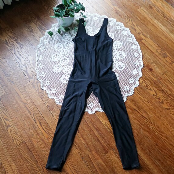 Vintage 80's Rainbeau Spandex Unitard Size Small -