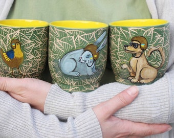 Ukrainian Defenders  , set of three mugs, 8oz and 10oz 12oz