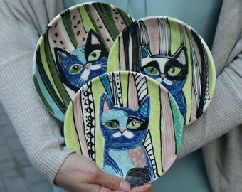 Thyssen Keramik Danmark Cat 613 Vintage Zeldzaam - Etsy Canada