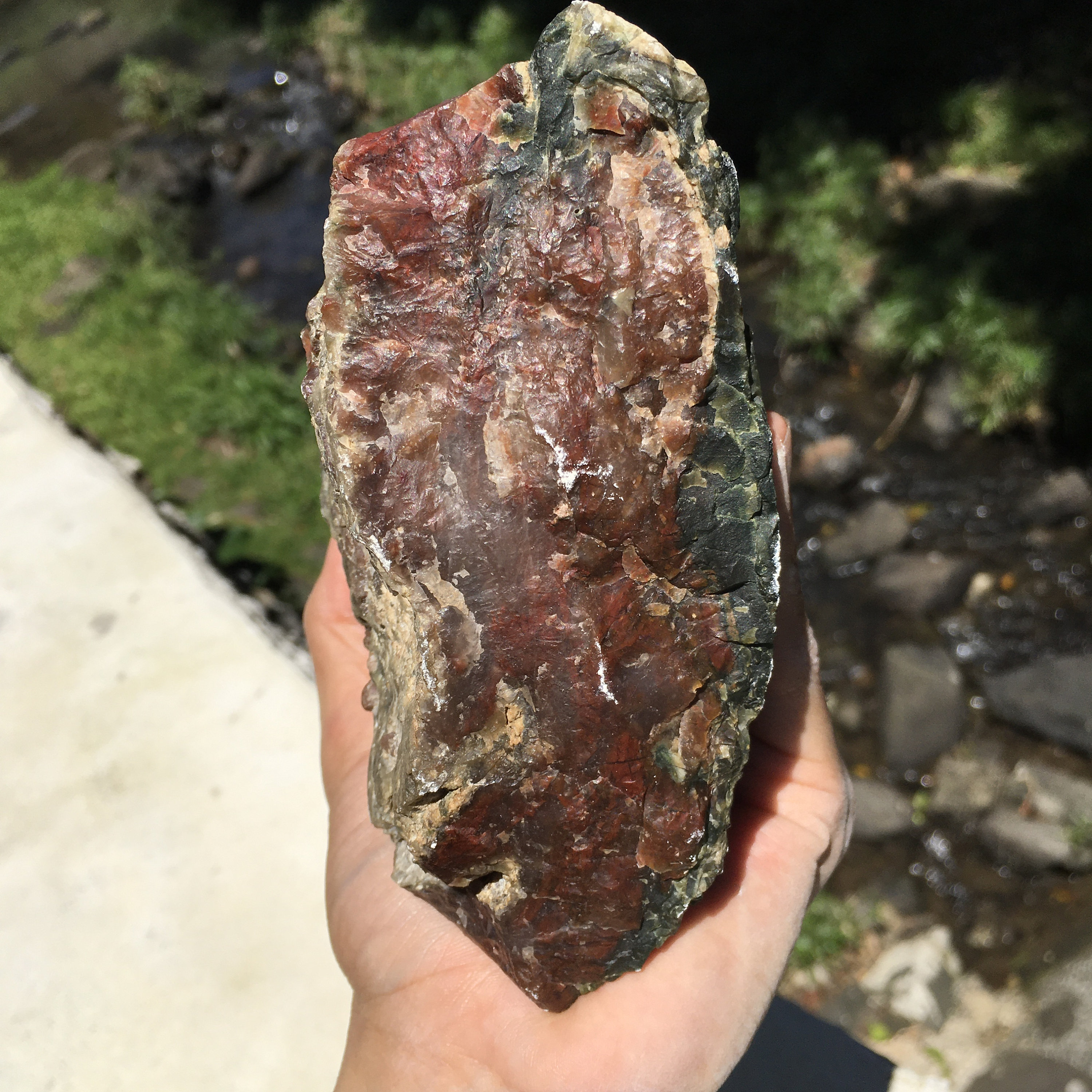 Chalcedony Huge Raw Unheated Deep Earth Gemstone Natural Rough 