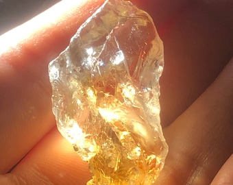 Ceylon Sapphire GOLD bicolor ELESTIAL natuurlijke onverwarmde onberispelijke enorme 58 karaat vvs Gem Wedding Custom Engagement Vvs CLEAR als Water zeldzaam