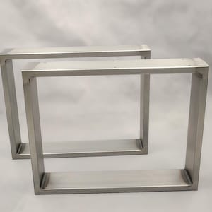 Coffee table frame table frame table base table legs blank in various sizes made of steel metal iron industry image 1
