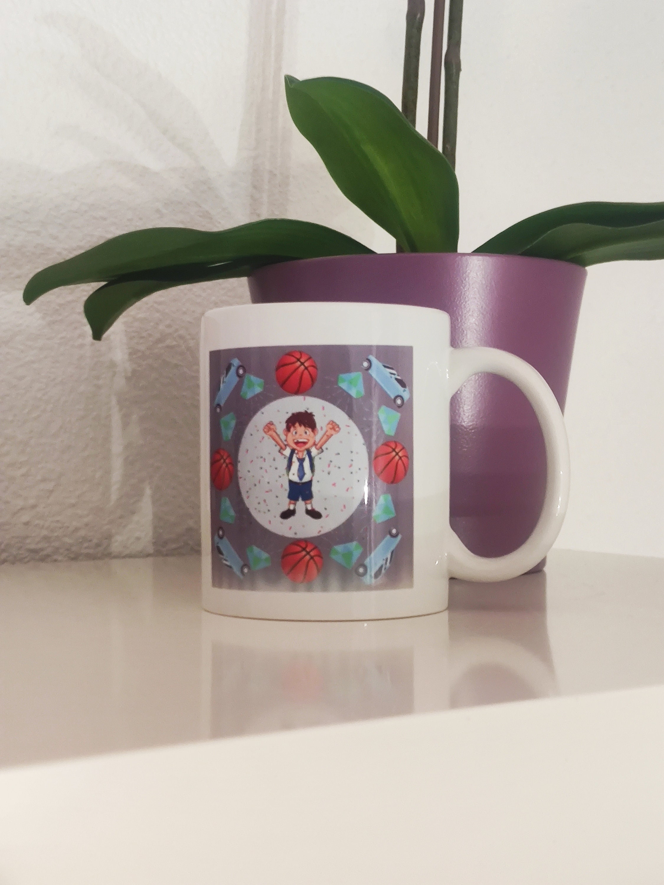 Tasse en Céramique Motif Enfant