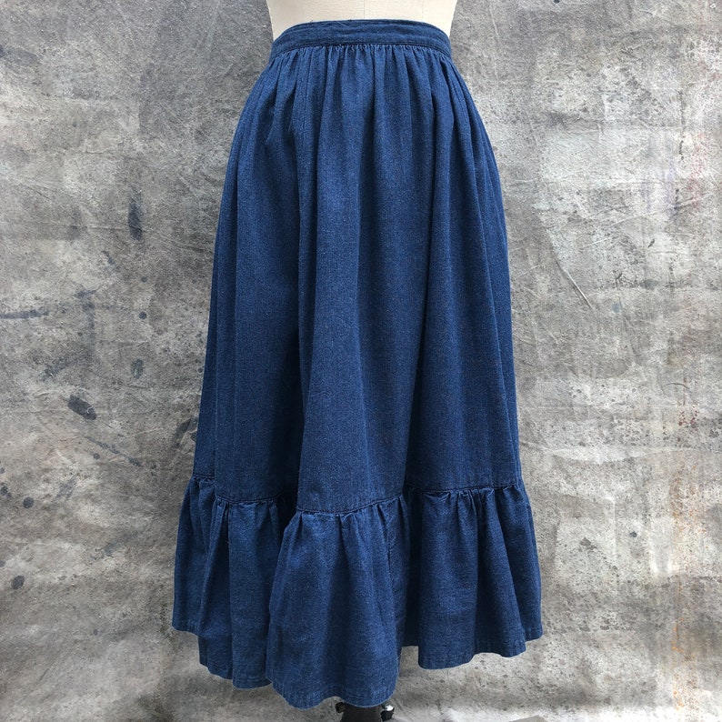 90s Denim Praire Skirt