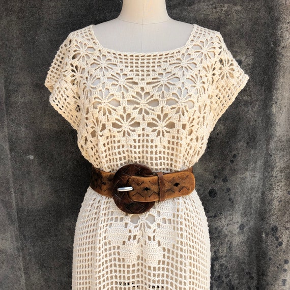 70s Crochet Dress
